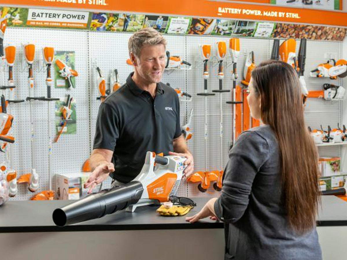 Prodej zahradní techniky STIHL v prodejně